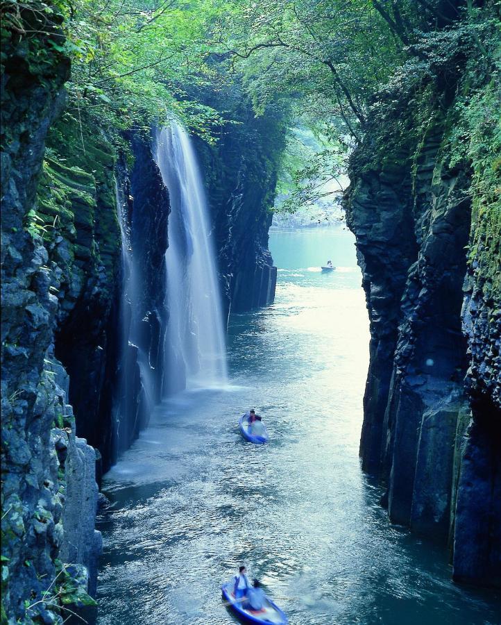 Kagura No Yakata Hotel Takachiho Buitenkant foto