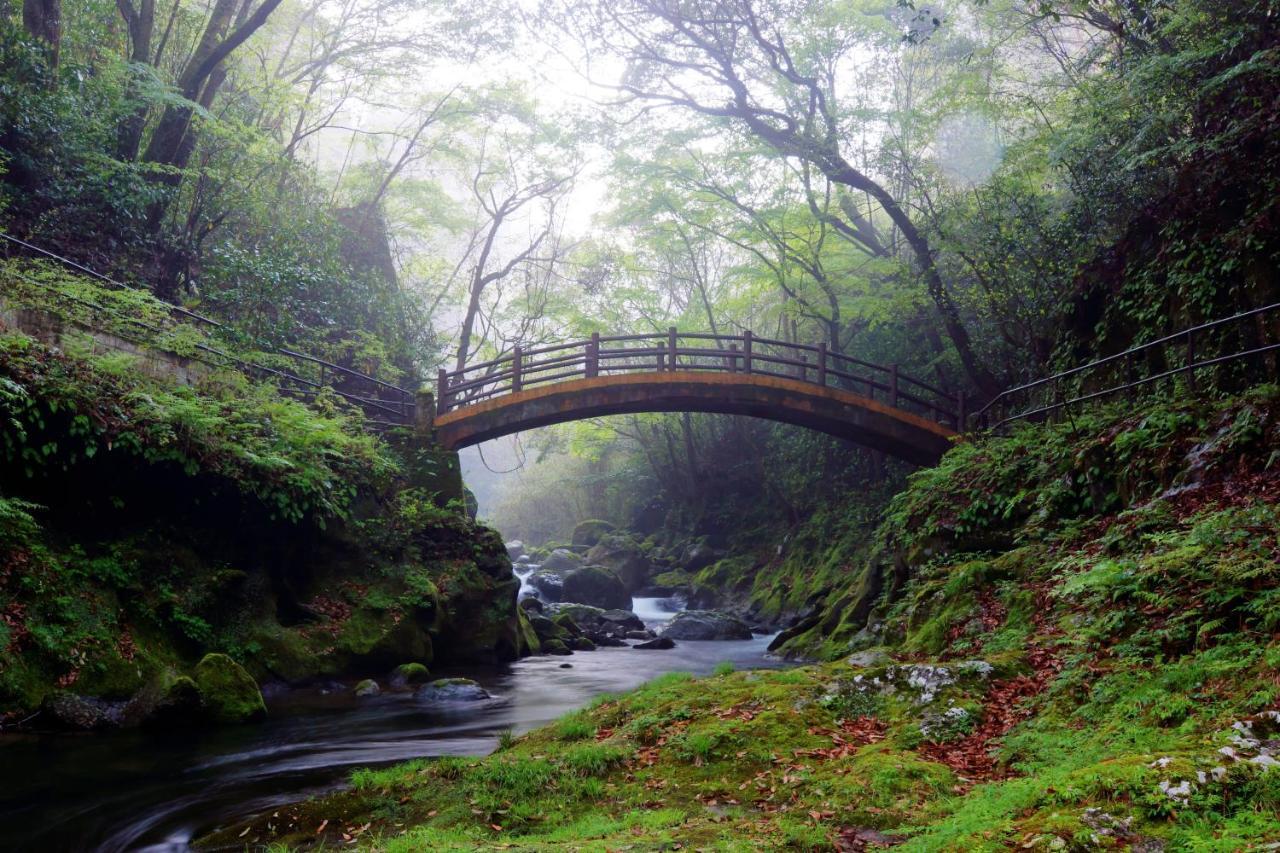 Kagura No Yakata Hotel Takachiho Buitenkant foto